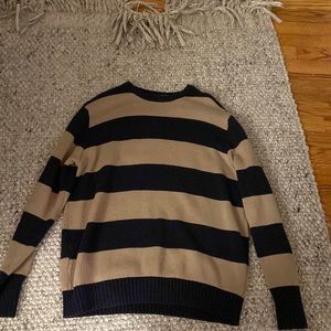 Brandy Melville striped knitted sweatshirt